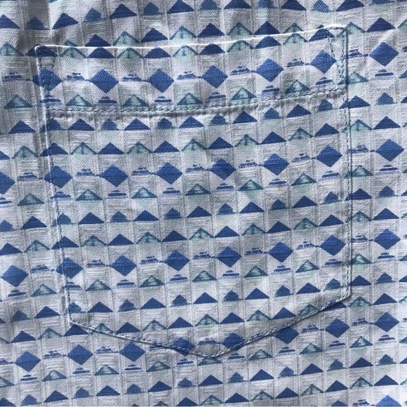 TOMMY BAHAMA Shirt Button Up Short Sleeves 100% Silk Size L - Picture 4 of 6